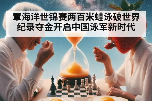 覃海洋世锦赛两百米蛙泳破世界纪录夺金开启中国泳军新时代